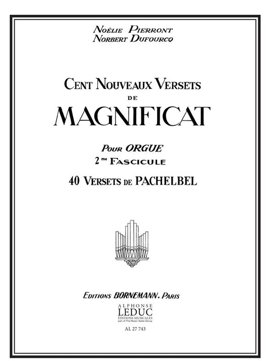 100 Nouveaux Versets de Magnificat Vol.2 | Pachelbel | Orgue