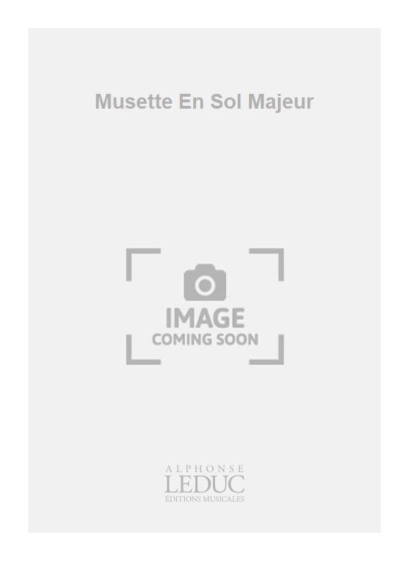 Musette En Sol Majeur | Jean François Dandrieu | Orgue