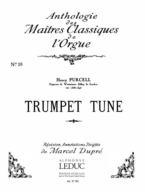 Air de trompette | Henry Purcell | Orgue