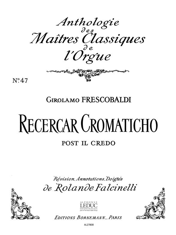 Recercar cromatico post il Credo | Girolamo Frescobaldi