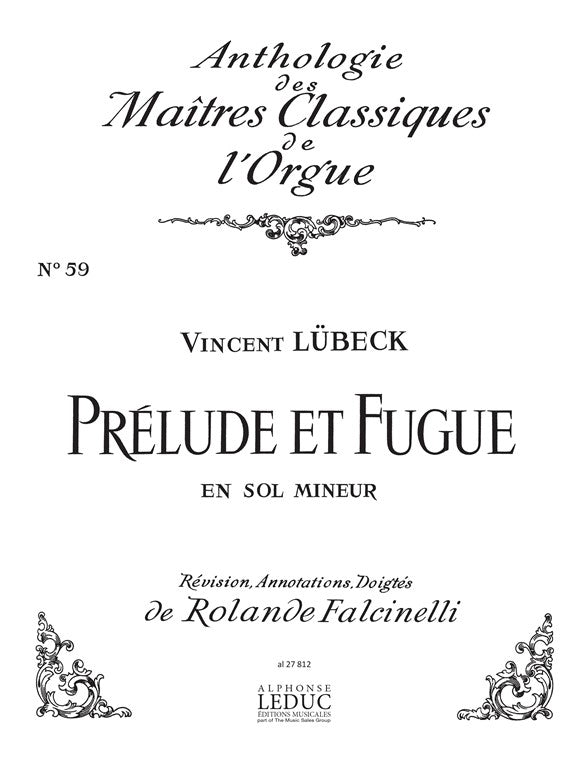 Prélude et Fugue en sol mineur | Lubeck | Orgue