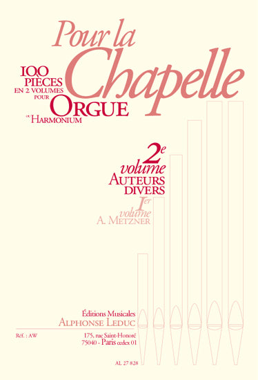 Pour la Chapelle Vol.2 | Orgue