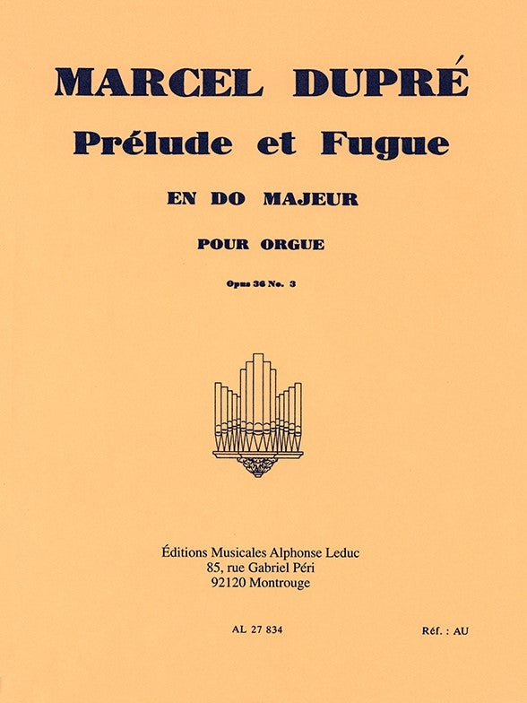 3 Préludes et Fugues Op.36, No.3 in C major | Marcel Dupré