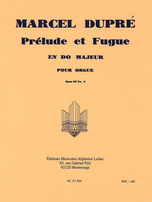 3 Préludes et Fugues Op.36, No.3 in C major | Marcel Dupré