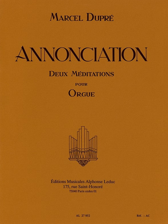 Annonciation Op.56 | Marcel Dupré | Orgue