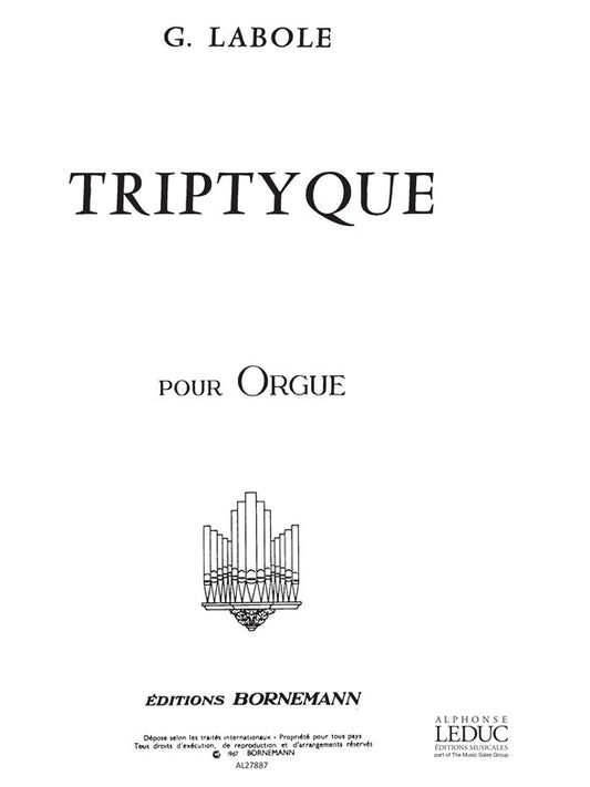 Triptyque | Labole | Orgue