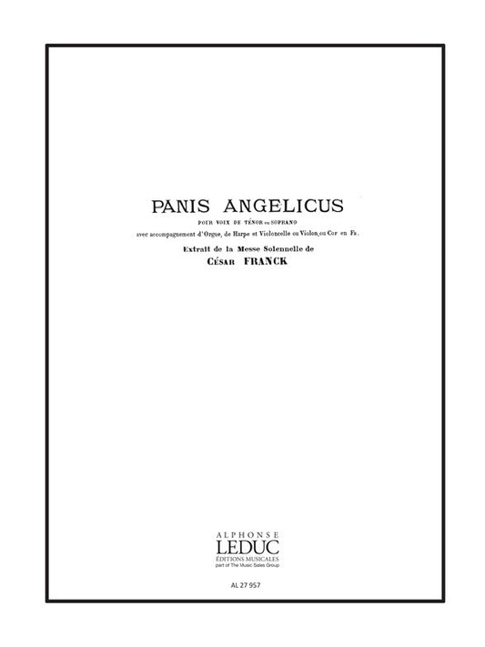 Panis angelicus | César Franck | Voix | Partition