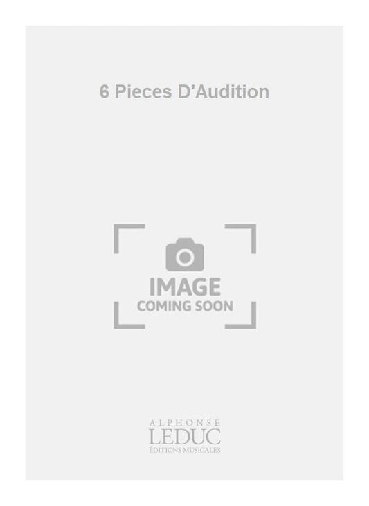 6 Pièces D'Audition | Jean-Michel Defaye | Tuba