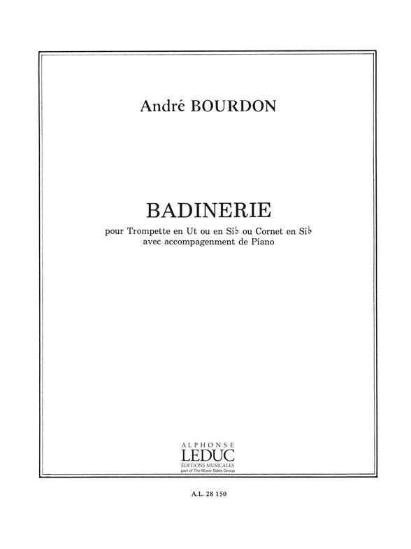 Badinerie | A. Bourdon | Trompette