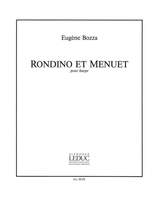Rondino et Menuet | Eugène Bozza | Harpe