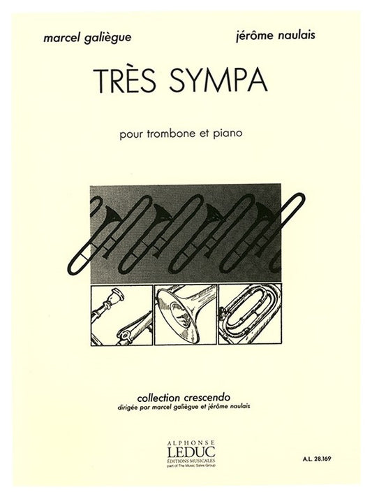3 Sympa pour Trombone et Piano | Marcel Galiègue