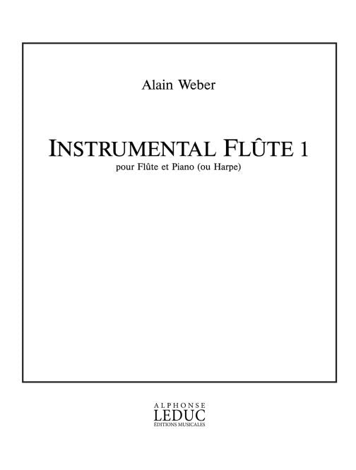 Instrumental Flute I de A. Weber, Livre pour flûte et Piano