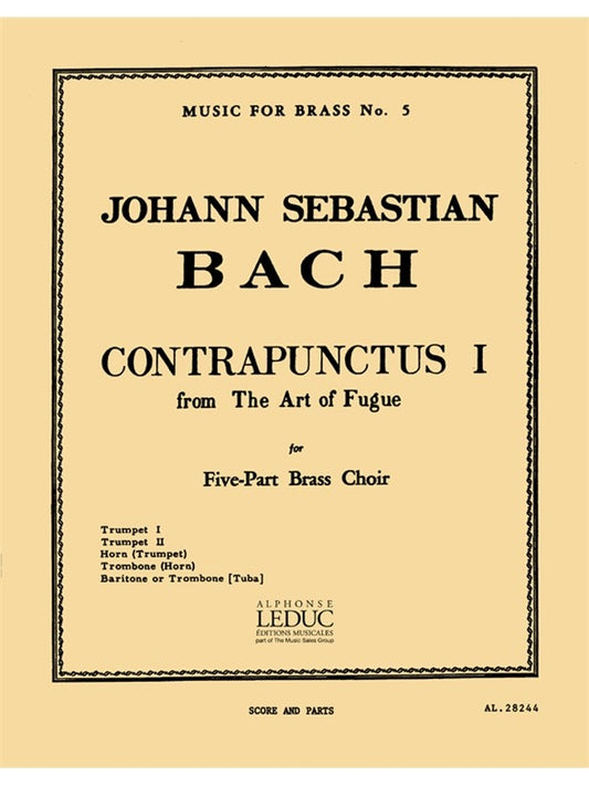 Contrapunctus I | Johann Sebastian Bach