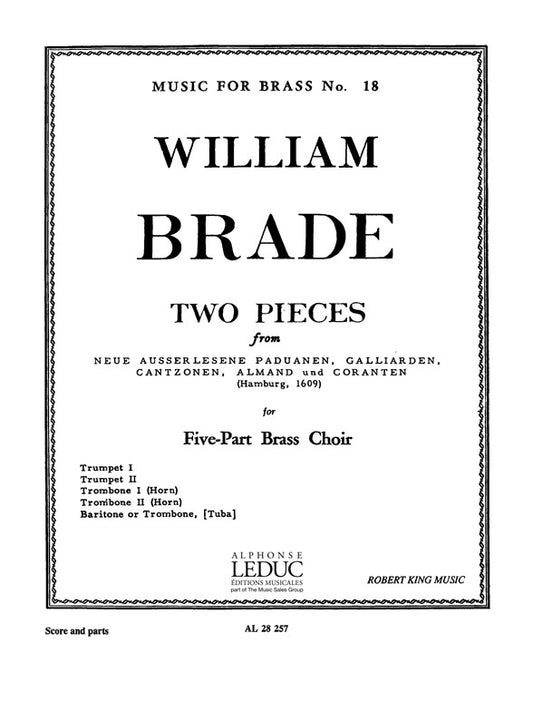 Two Pièces | Brade | Quintette de cuivres