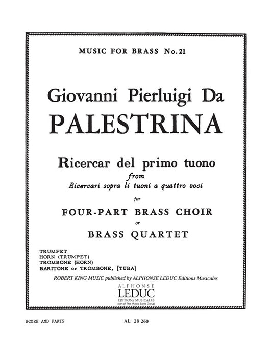 Ricercar Del Primo Tuono | Giovanni Pierluigi da Palestrina