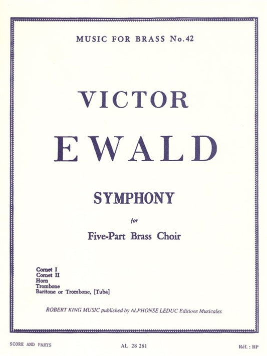 Symphonie pour chœur de cuivres | Victor Ewald