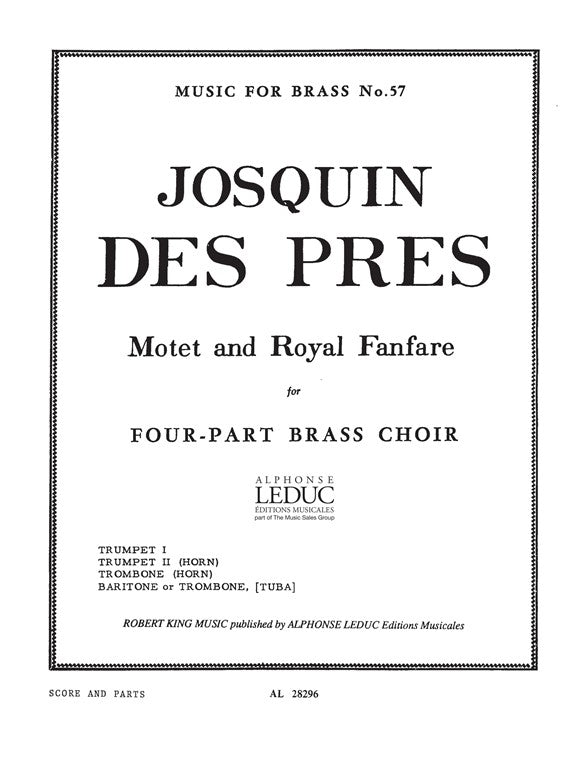Motet et Fanfare royale | Josquin des Prés