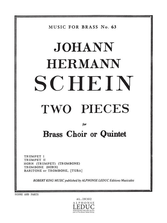 2 Pièces | Schein | Quintette de cuivres