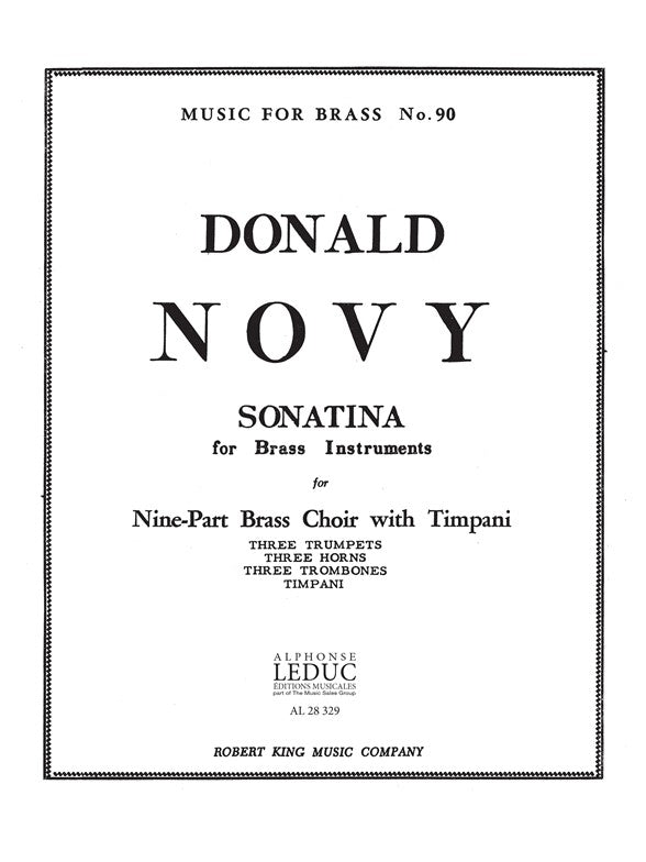 Sonatina | Novy | Ensemble de cuivres