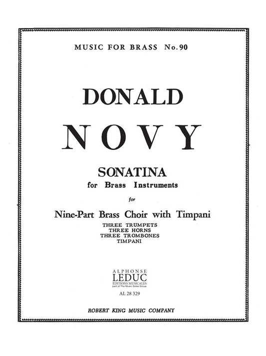 Sonatina | Novy | Ensemble de cuivres
