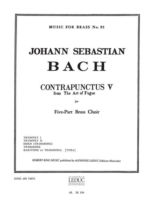 Contrapunctus V | Johann Sebastian Bach