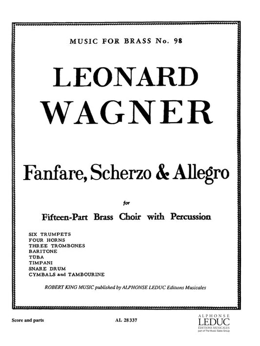 Fanfare, Scherzo et Allegro | Lavern Wagner