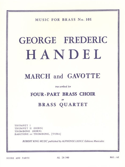 Marche et Gavotte | Georg Friedrich Händel