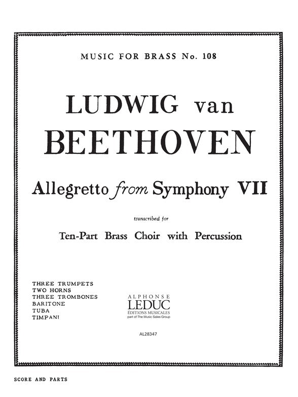 Allegretto, extrait de la Symphonie n° 7 | Ludwig van Beethoven