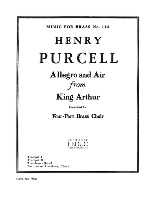 Allegro et Air, extraits de « King Arthur » | Henry Purcell