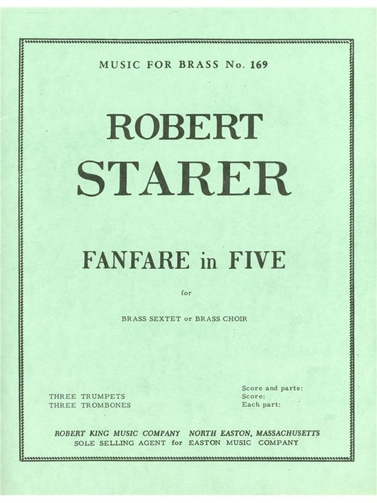 Fanfare à cinq | Starer | Ensemble de cuivres
