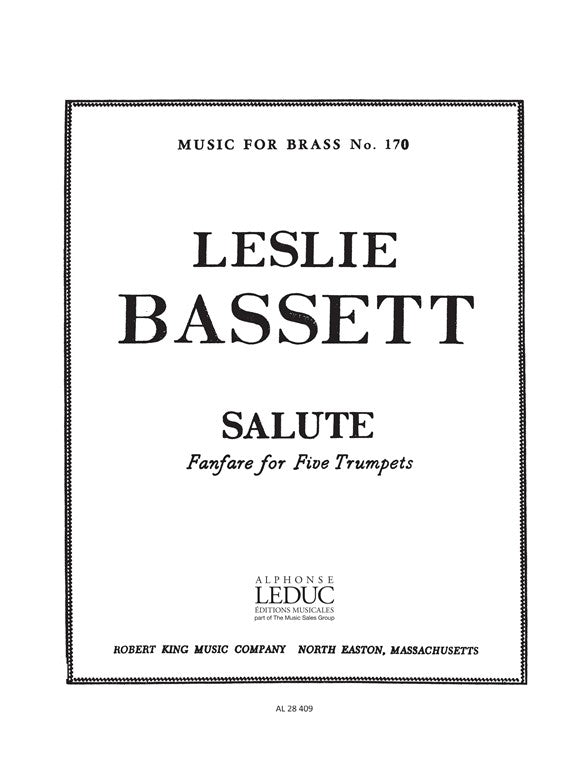 Basset Salute Mfb170 5 Trumpets | Leslie Bassett | Trompette