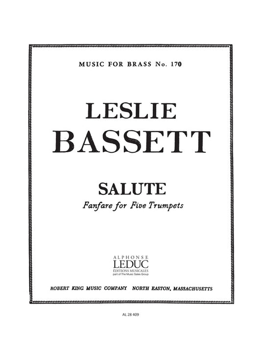 Basset Salute Mfb170 5 Trumpets | Leslie Bassett | Trompette