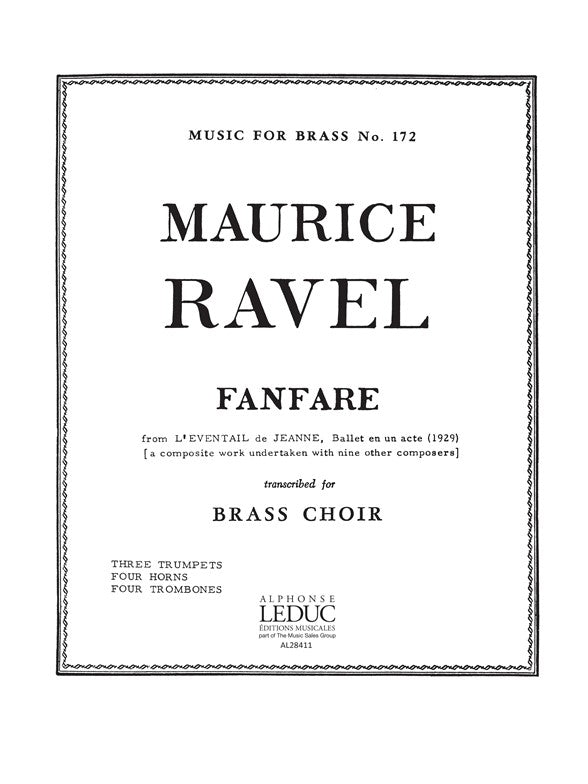 Fanfare, extraite de « L'Éventail de Jeanne » | Maurice Ravel
