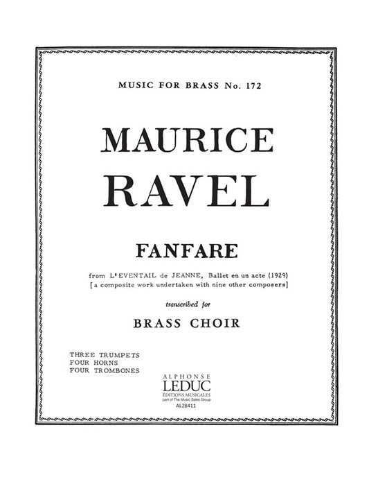 Fanfare, extraite de « L'Éventail de Jeanne » | Maurice Ravel