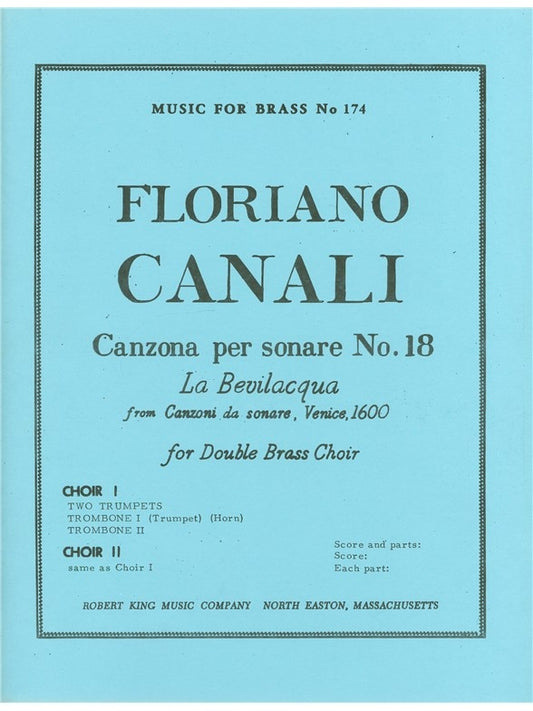 Canzona Per Sonare N018 | Floriano Canali