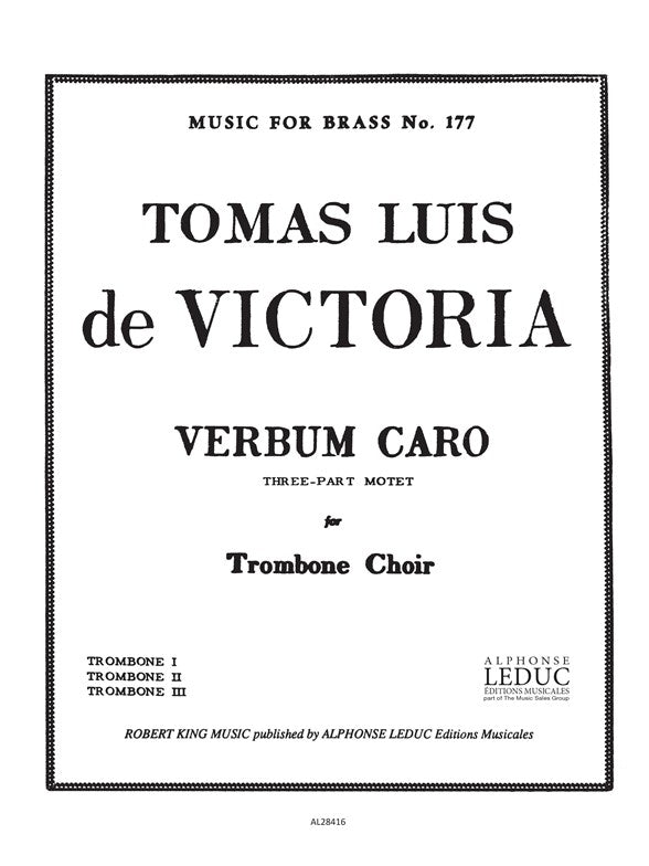 Tomas Luis da Vittoria: Verbum Caro | Tomás Luis de Victoria