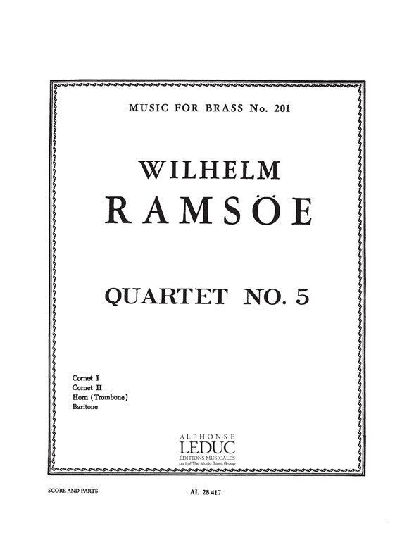 Quatuor n° 5 | Ramsoe