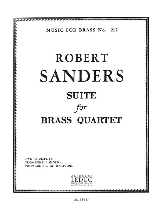 Suite | Sanders | Quintette de cuivres