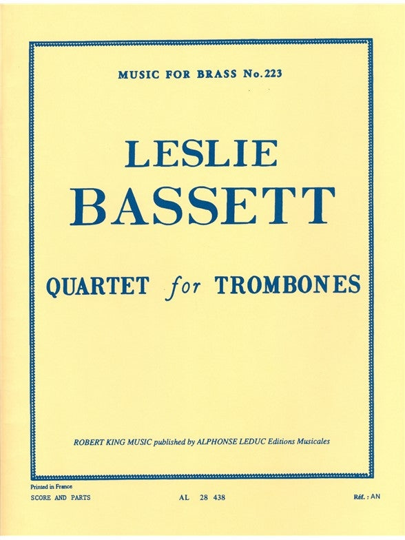 Leslie Bassett : Quatuor | Leslie Bassett