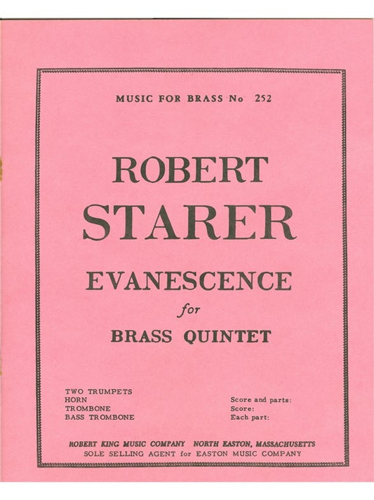 Evanescence | Starer | Quintette de cuivres