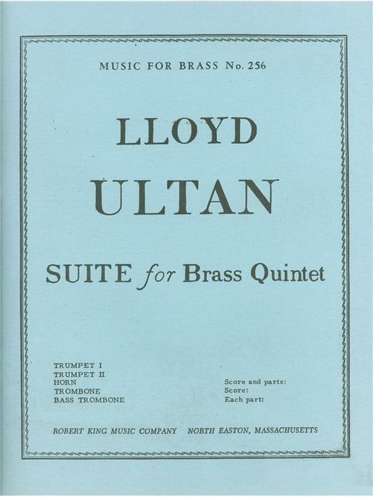 Suite | Ultan | Quintette de cuivres
