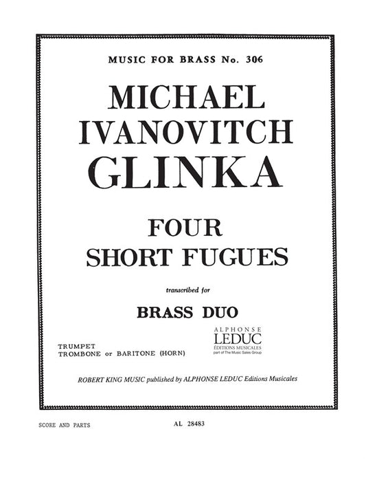 4 Courtes Fugues | Mikhail Glinka | Trompette
