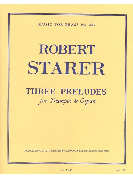 3 Préludes | Starer | Trompette