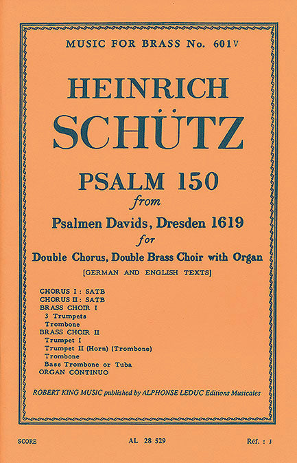 Psalm 150 | Heinrich Schütz | Chœur