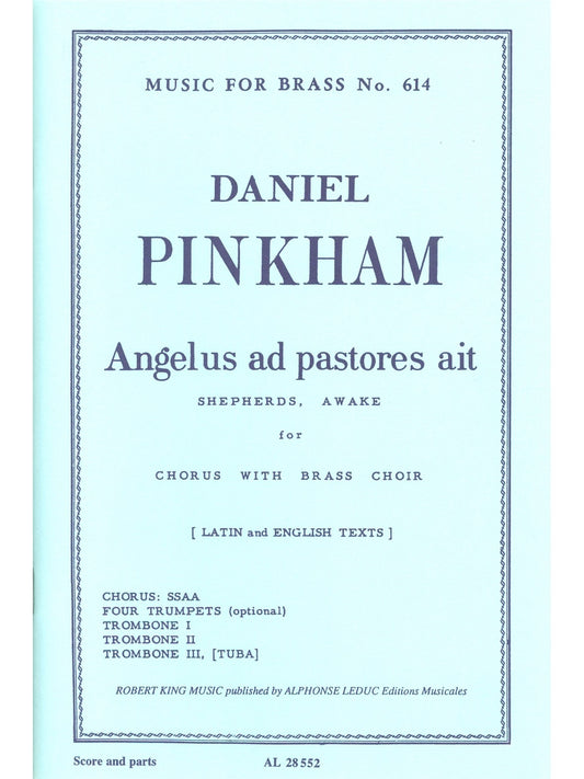 Angelus Dd Pastores Ait | Pinkham | Ensemble de cuivres