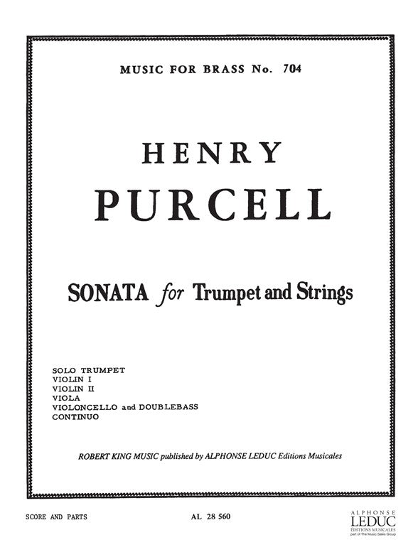 Sonate pour trompette et cordes | Henry Purcell