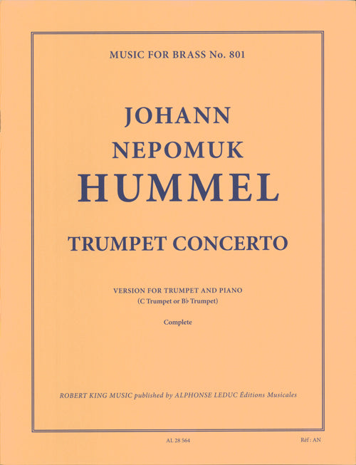Concerto pour trompette | Johann Nepomuk Hummel