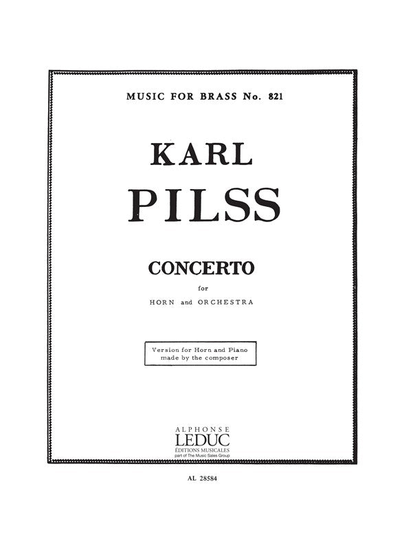 Concerto pour cor | Pilss | Cor