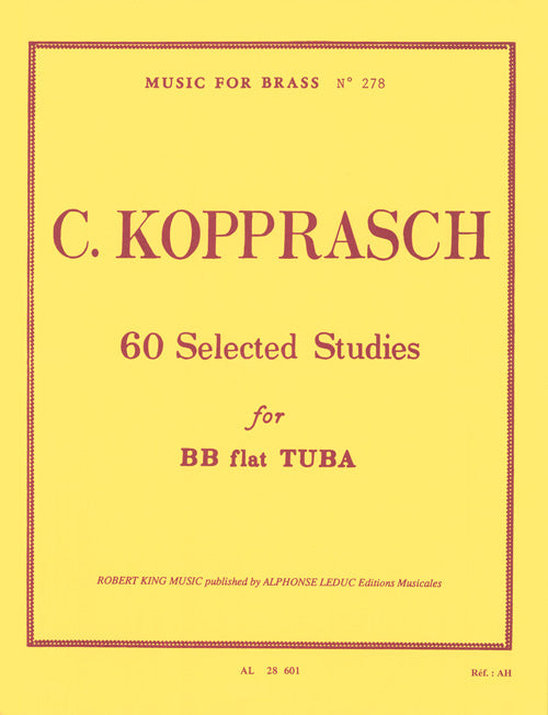 60 études choisies | George Kopprasch | Tuba