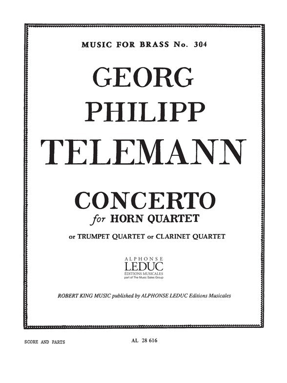 Concerto | Georg Philipp Telemann | Cor